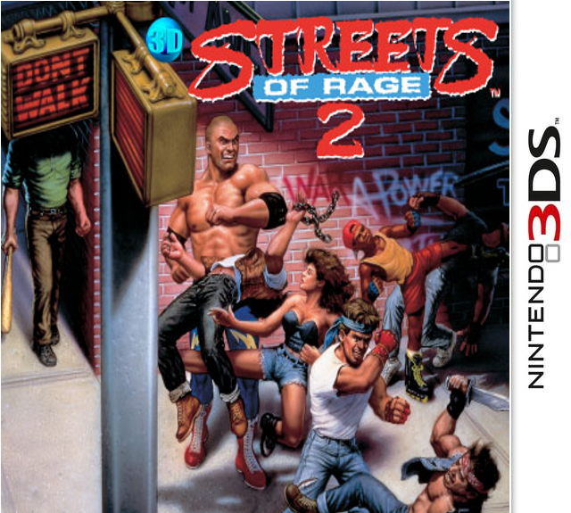 3D Streets of Rage II Cover