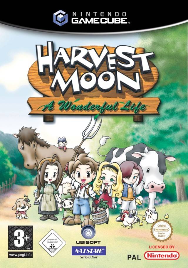 Harvest Moon: A Wonderful Life Cover