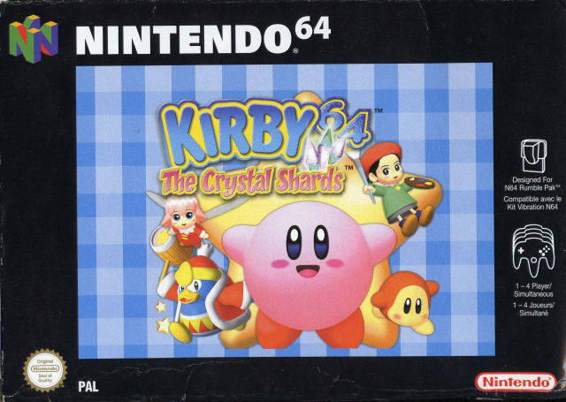 Kirby 64 The Crystal Shards Cover