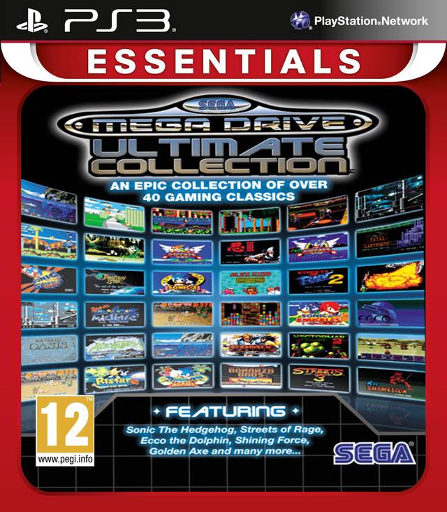 Sega Mega Drive Collection Cover