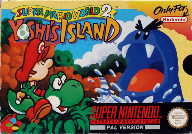 Super Mario World 2: Yoshis Island Cover