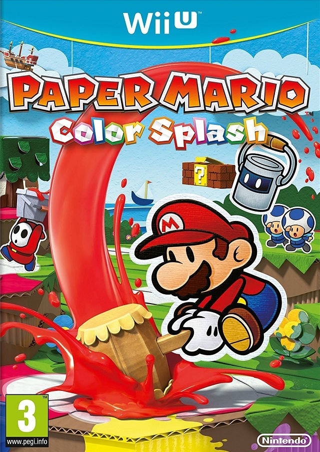Paper Mario Color Splash Cover