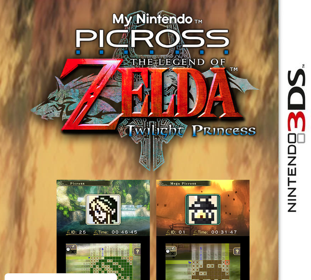 Picross - The Legend of Zelda: Twilight Princess Cover