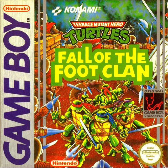 Turtles Fall of the Foot Clan Cover