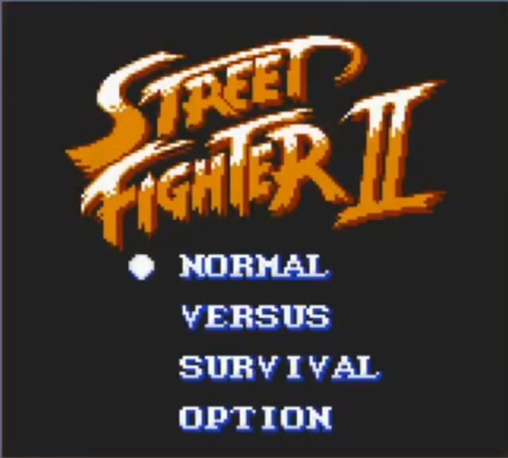 Screenshot Street Fighter II 1