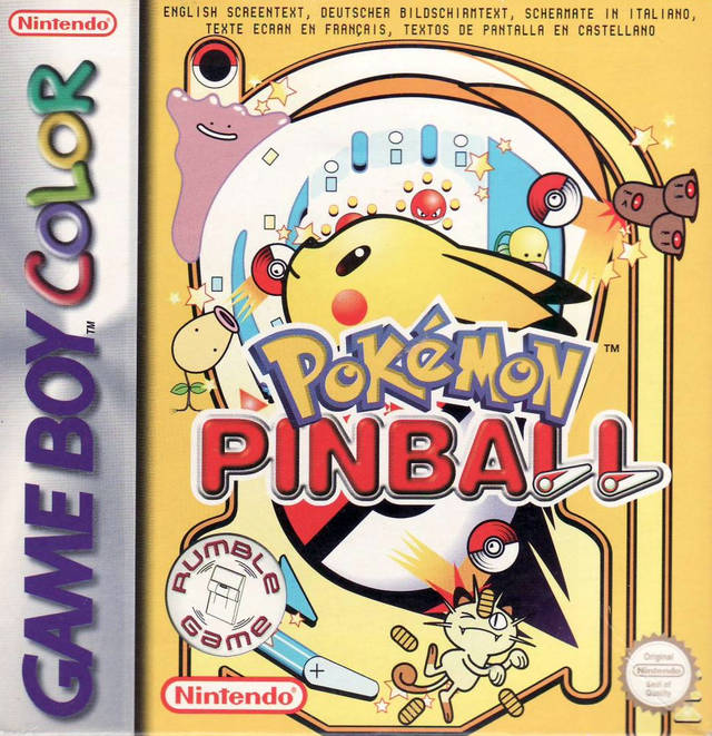 Pokemon Pinball Cover