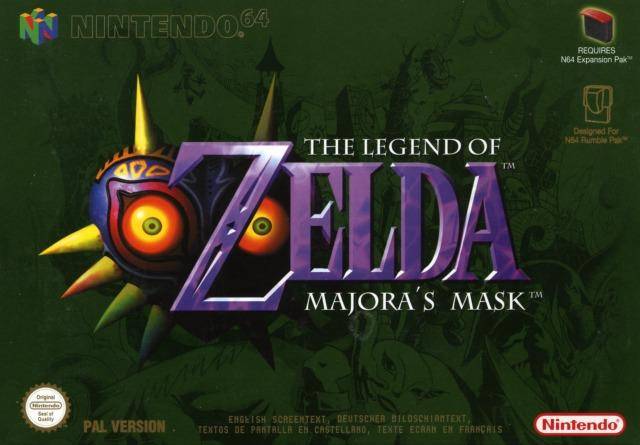 The Legend Of Zelda Majoras Mask Cover