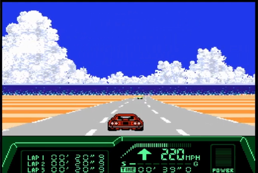 Screenshot Rad Racer II 2