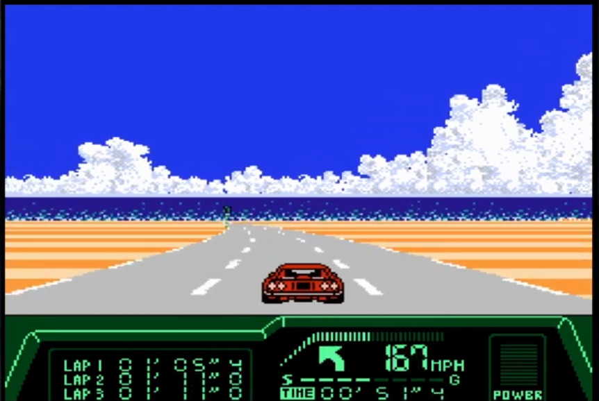 Screenshot Rad Racer II 4