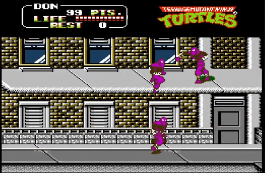 Screenshot Teenage Mutant Ninja Turtles II: The Arcade Game 6