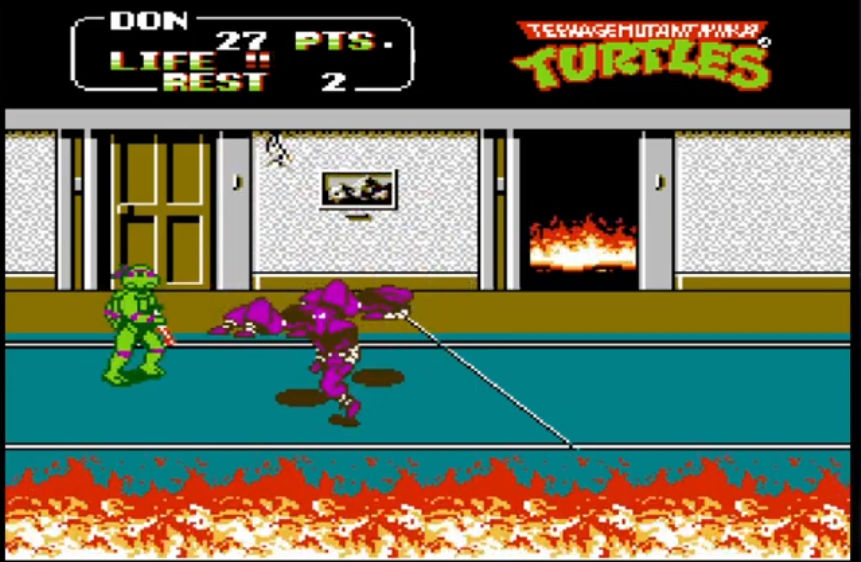 Screenshot Teenage Mutant Ninja Turtles II: The Arcade Game 11