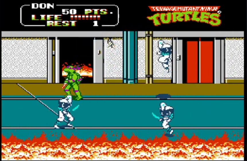 Screenshot Teenage Mutant Ninja Turtles II: The Arcade Game 12