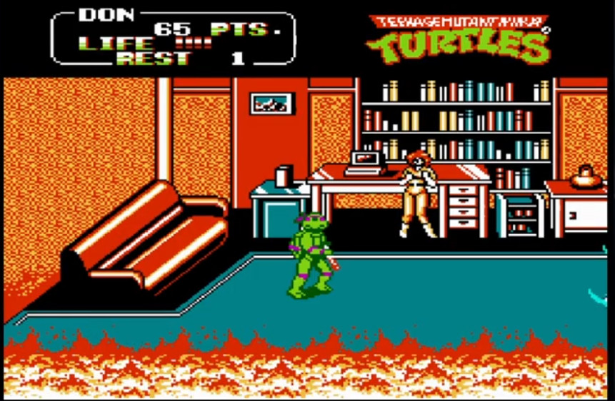 Screenshot Teenage Mutant Ninja Turtles II: The Arcade Game 13