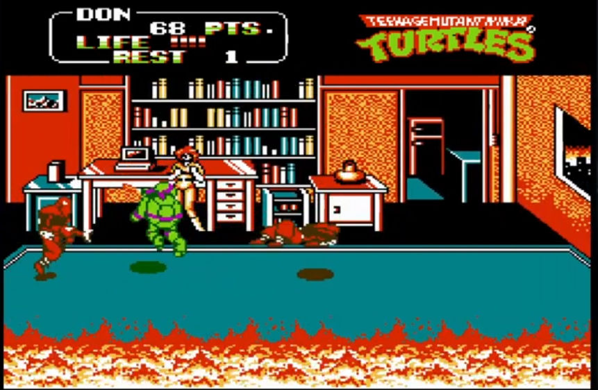 Screenshot Teenage Mutant Ninja Turtles II: The Arcade Game 14