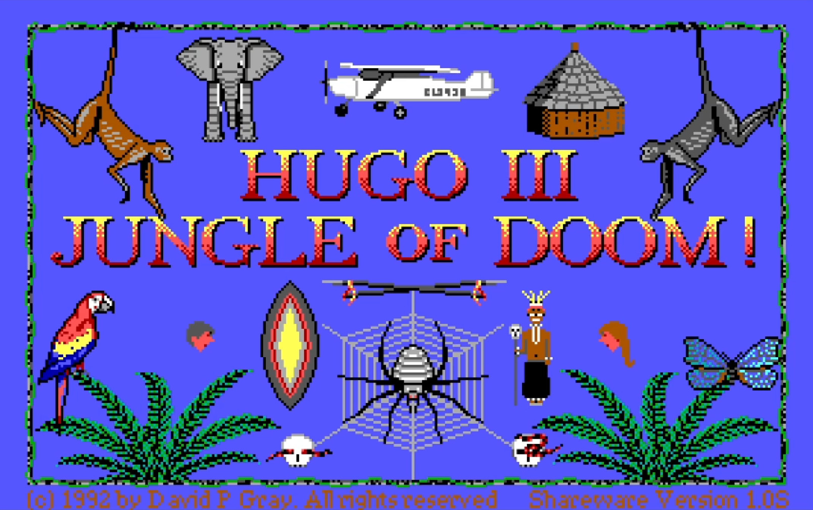 Hugo III, Jungle of Doom! Cover