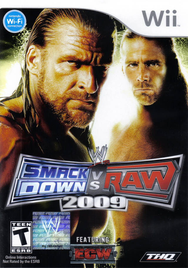 WWE SmackDown vs. Raw 2009 Cover