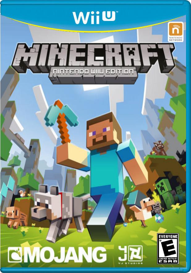 Minecraft WII U Edition Cover