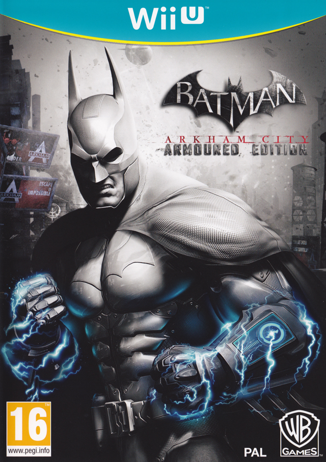 Batman Arkham City Armourd Edition Cover